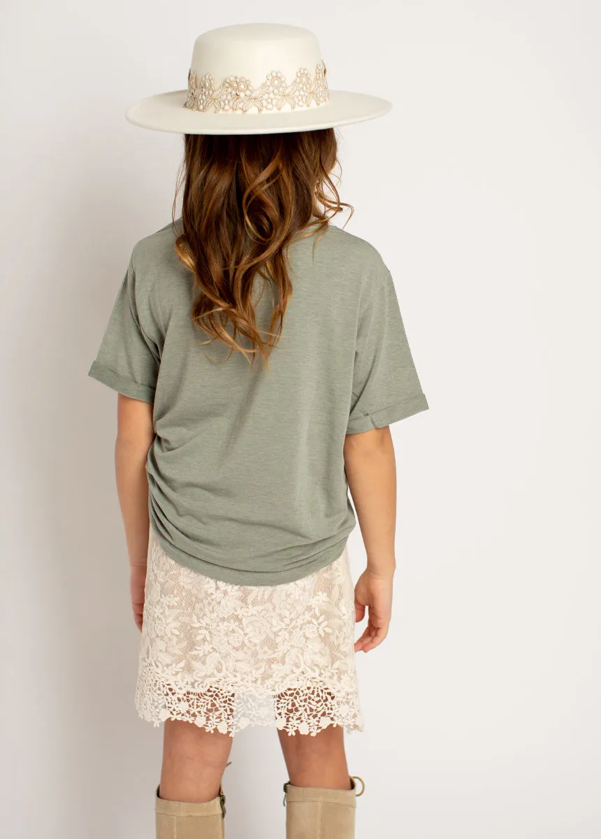 Vella Skirt in Cream